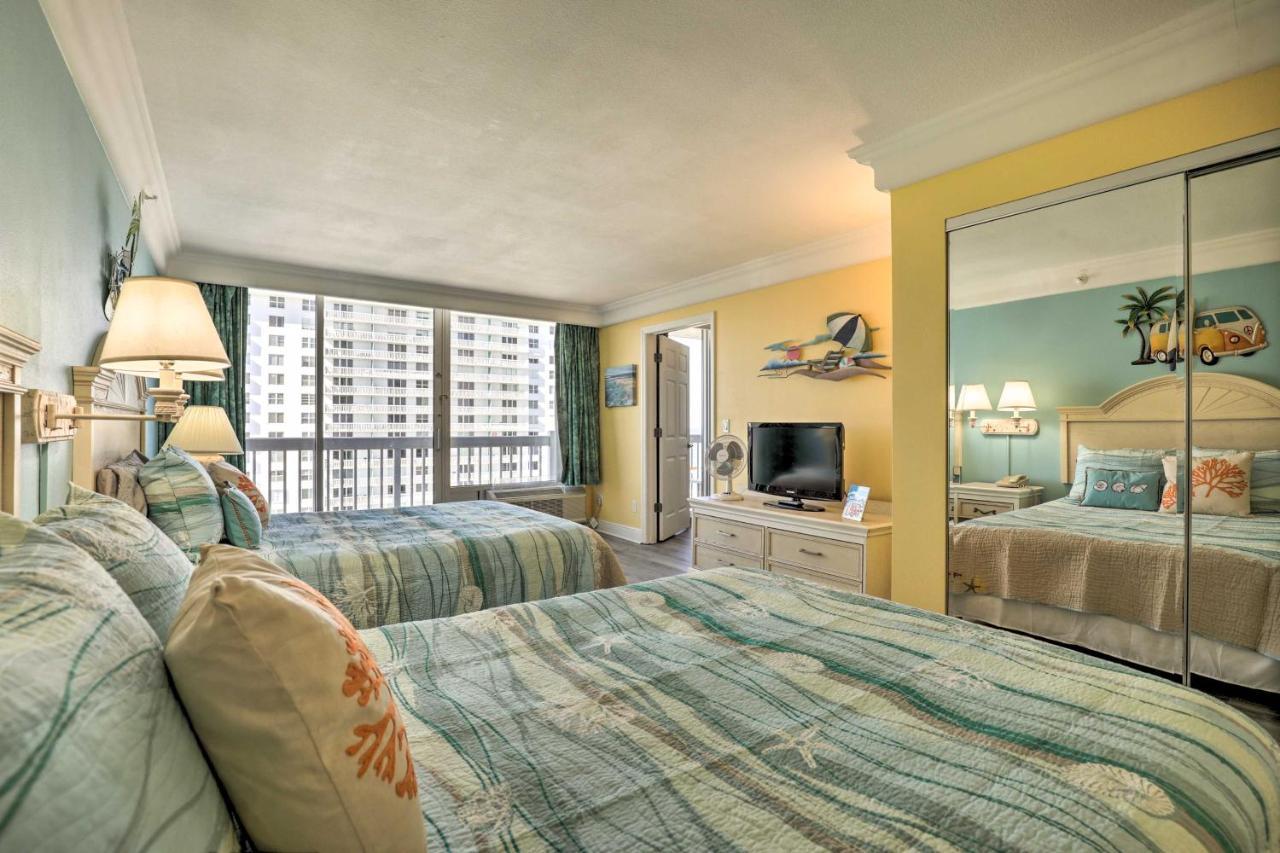 Ocean-View Daytona Beach Resort Retreat With Balcony Exteriör bild