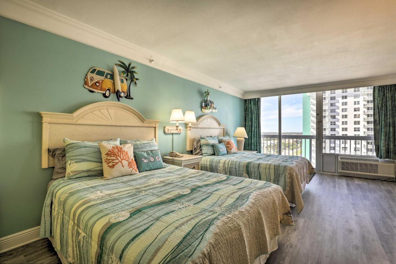 Ocean-View Daytona Beach Resort Retreat With Balcony Exteriör bild
